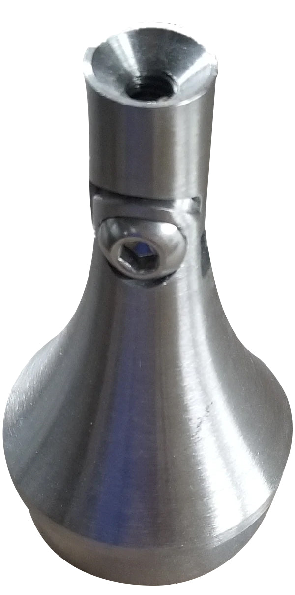 Rosette Round Stainless Steel V2A Polished For 42.4x2mm
