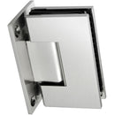 ISHA111EDCP Chrome Adjustable Wall To Glass Hinge (Full Plate)
