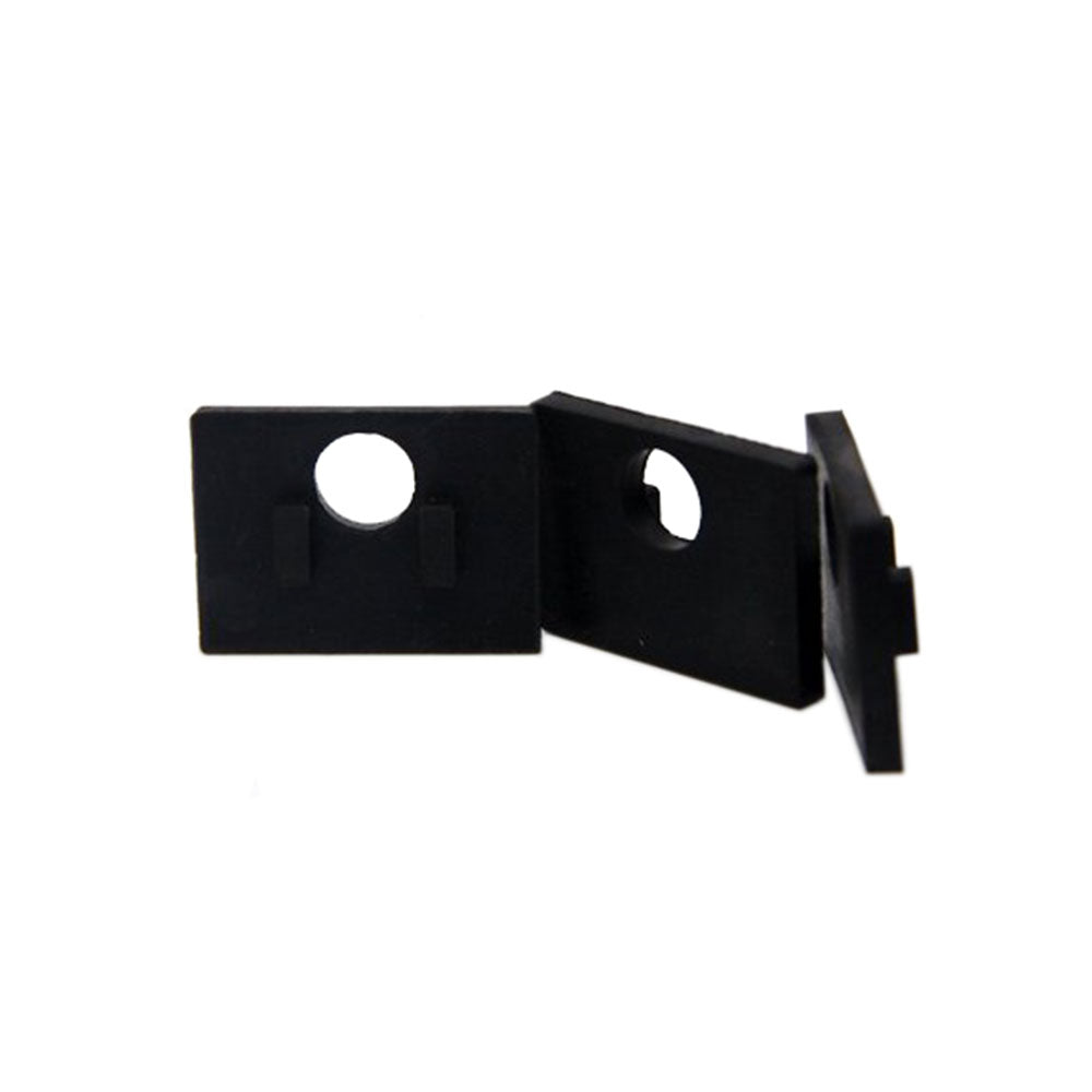 IGSMSQ10MM Small Square Glass Clip Rubber For 10mm Glass