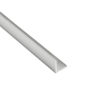 ICRCH11BC Brite Clear Corner-Moulding 1"x 1" Extrusion 144" Len