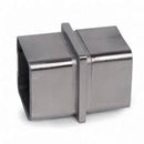 Cuadrado de conector recto IEBCON4040S04 para tubo SS316 de 40x40 mm