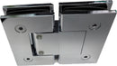 ISH222AEDCP/BM Adjustable Chrome Glass to Glass 180 Degree Hinge