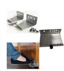 IGLEGPULLBS Brushed Stainless Hands Free Door Opener with Stopper