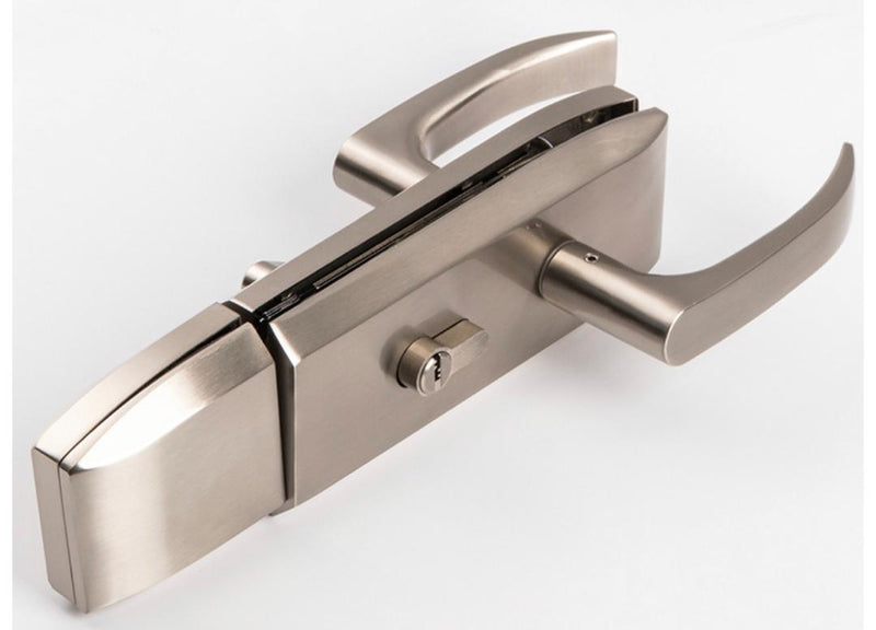 IPL311312GGBS/BL/PS Ideal Glass Door Lock With Handle and Keeper
