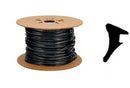 IRG12100 Black .120" Wedge Gasket Glazing Spline 100ft