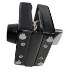 IPLSQ6ABS/PS/BL Cerradura deslizante cuadrada de pared a vidrio de 10-12 mm