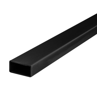 IRECHRP211904BL Black Stainless Rectangular Tube 2" x 1" x 1.5mm 19 FT. (SS304)
