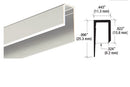 ITJCU158BA/BN/BL/SA/SG Aluminum Top J-Channel Molding 12ft Length