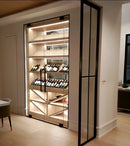 ITB24EDCP/BN/BM Tirador cuadrado para barra de toalla de un solo lado CTC 24"